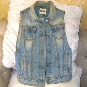 Brandy Melville Jean Vest